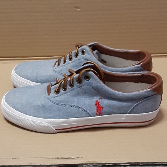 Polo Ralph Lauren "Vaughn" sneakers size 7.5 - Picture 4 of 11